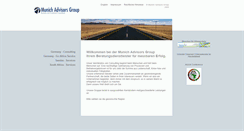 Desktop Screenshot of munichadvisors.com